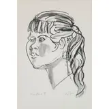 Erna II by Otto Dix, 1961, lithograph, sold Nov 2022
