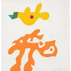 Ohne Titel by Otmar Alt, 1971, pencil, sold Nov 2022