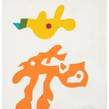 Ohne Titel by Otmar Alt, 1971, pencil, sold Nov 2022