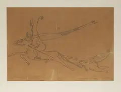 Die letzte moralische Hoffnung by Friedrich Schröder-Sonnenstern, 1960, pencil, sold Jun 2022