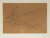 Die letzte moralische Hoffnung by Friedrich Schröder-Sonnenstern, 1960, pencil, sold Jun 2022