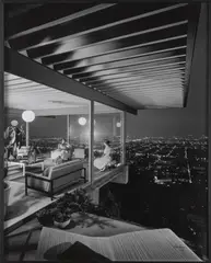 Pierre Koenig, Case Study House #22' Los Angeles, California by Julius Shulman, 1960, gelatin silver print, sold Jun 2022