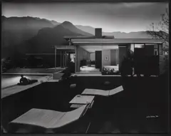Richard Neutra, Kaufman House' Palm Springs, California by Julius Shulman, 1947, gelatin silver print, sold Jun 2022
