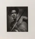 Speerwerfer bei den Olympischen Spielen by Leni Riefenstahl, 1936, gelatin silver print, sold Jun 2022