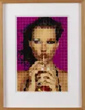 KTMSS by Sarah Morris, 2000, chromogenic print, sold Jun 2022