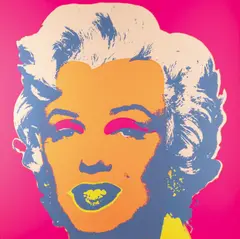 Portfolio 'Marilyn Monroe by Andy Warhol, 1967, screenprint, sold Jun 2022