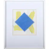 Ohne Titel (Flächenraum) by Bernd Berner, 1969, gouache, sold Jun 2022
