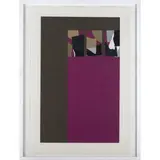 Ohne Titel aus 'America's Hommage à Picasso by Louise Nevelson, 1974, color screenprint, sold Jun 2022