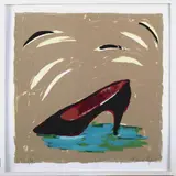 Paraphrasen zur Pop Art by Elvira Bach, 1992, pencil, sold Jun 2022