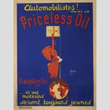 Plakat 'Priceless Oil', ca. 1928 by H. de Laurencin, color lithograph, sold Dec 2021