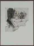 Beatrice d'Este' (nach da Vinci) aus dem Zyklus: Dialog mit den großen Meistern by Jiří Anderle, 1981, drypoint, sold Dec 2021