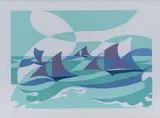 Futuristische Kompositionen - Vier Grafiken nach Originalwerken by Giacomo Balla, 1982, pencil, sold Dec 2021