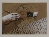 Ohne Titel by Mieczysław Górowski, 1990, watercolor, sold Dec 2021