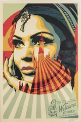 Target Exceptions by Shepard Fairey, 2020, pencil, sold Jul 2021