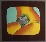 Ohne Titel (aus dem Mark Rothko Memorial Portfolio) by Allen Jones, 1973, color screenprint, sold Jul 2021