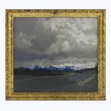 Sturmwolken by Albert Stagura, 1915, pastel, sold Jul 2021
