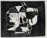 Weide by Ewald Mataré, 1928, woodcut, sold Dec 2020