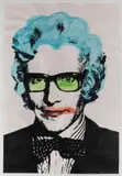 Ohne Titel (Paste up) by Brainwash Mr & Thierry Guetta, 2009, watercolor, sold Dec 2020