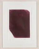 Fall by Arnulf Rainer, 1972, drypoint, sold Dec 2020