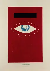 Sei Wachsam by Thomas Schütte, 1988, pencil, sold Dec 2020