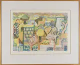 Frühling by Eduard Bargheer, 1967, lithograph, sold Jun 2020