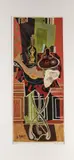 Le Guéridon rouge by Georges Braque, 1952, lithograph, sold Jun 2020