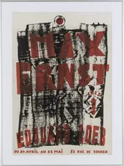 Max Ernst chez Edouard Loeb by Max Ernst, 1955, lithograph, sold Jun 2020