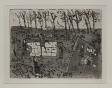 1-2-3-4-5-6-7 by Horst Janssen, 1962, etching, sold Jun 2020