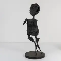 Marionette by (Cesar Baldaccini) Cesar, 1991, bronze, sold Jun 2020