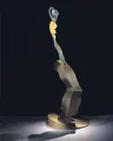 Free Spirit by Allen Jones, 1999, bronze, sold Jun 2020
