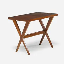 Library Table by Pierre Jeanneret, France/India, sold Jan 2017