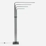 Floor lamp by Goffredo Reggiani, c.1975, chrome-plated metal, enameled plastic and iron, sold Jan 2023