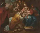 Anbetung der Könige by Veneto, 17.Jh., oil on canvas, sold Dec 2025