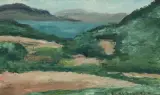 Landschaft bei Saint-Tropez by André Dunoyer de Segonzac, oil on canvas, sold Dec 2025