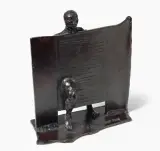 Le Passage by Jean-Robert Ipoustéguy, bronze, sold Dec 2025