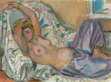 Aziadé by Maurice Barraud, oil on canvas, sold Nov 2025
