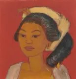 Balinesin by Theo Meier, 1936, oil on canvas, sold Nov 2025