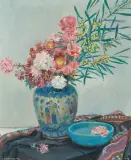 Mimosa by Charles l'Eplattenier, 1938, oil on canvas, sold Nov 2025