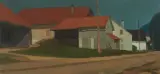 Bauernhof im Jura by Walter Mafli, 1983, oil on canvas, offered Nov 2025