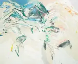 Mountain Landscape Nr. 3 by Christian Peltenburg-Brechneff, 1984, oil on canvas, offered Nov 2025