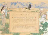 Les Dieux et la Montagne by Emil Cardinaux, 1905, ink, offered Dec 2025