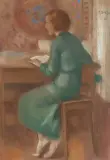 Maddalene by Pietro Chiesa, 1936, pastel, offered Dec 2025