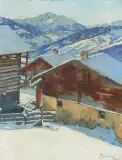 Ladir by Paul Schürch, oil on canvas, offered Dec 2025