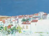 Alhaurin by Bodo Stauffer, 1986, oil on canvas, offered Dec 2025