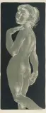 Mädchen mit erhobenem Arm by Hans Erni, 1956, lithograph, offered Dec 2025