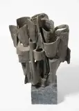 Ohne Titel by Robert Lienhard, 1967, bronze, sold Dec 2025