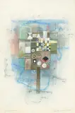 Auf der Staffelei by Leo Grewenig, 1984, mixed media, sold Sep 2025