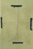 Quatre traces noires by Antoni Tàpies, 1963, color lithograph, sold Sep 2025