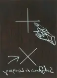 Souvenir de Lissitzky by Antoni Tàpies, 1998, lithograph, offered Sep 2025