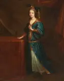 Frau in türkischem Gewand by Frankreich um 1700, oil on canvas, sold Sep 2025